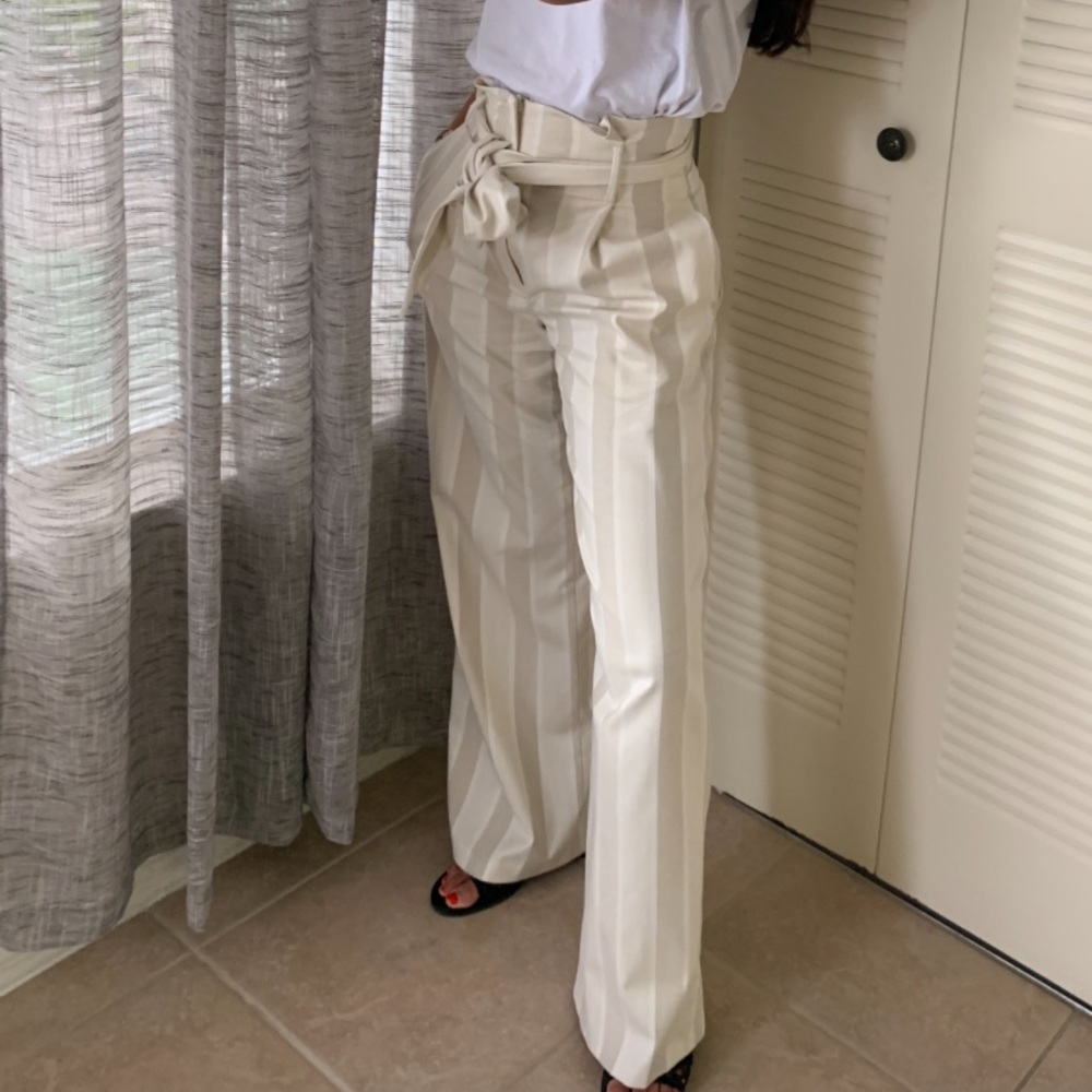 Antonio Melani high waisted wide leg trousers